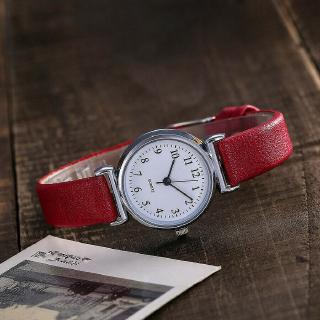 ภาพขนาดย่อของภาพหน้าปกสินค้านาฬิกาข้อมือควอทซ์ สายหนัง PU กันน้ำ สำหรับผู้หญิง จากร้าน trendycollection.th บน Shopee ภาพที่ 4