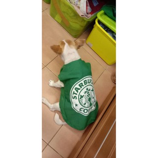 เสื้อน้อง 🐈🐕หมาน้องแมว 👉สตาร์บัค