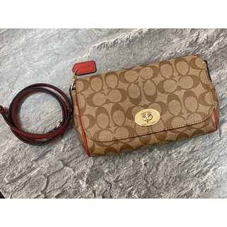 COACH MINI RUBY CROSSBODY IN SIGNATURE CANVAS