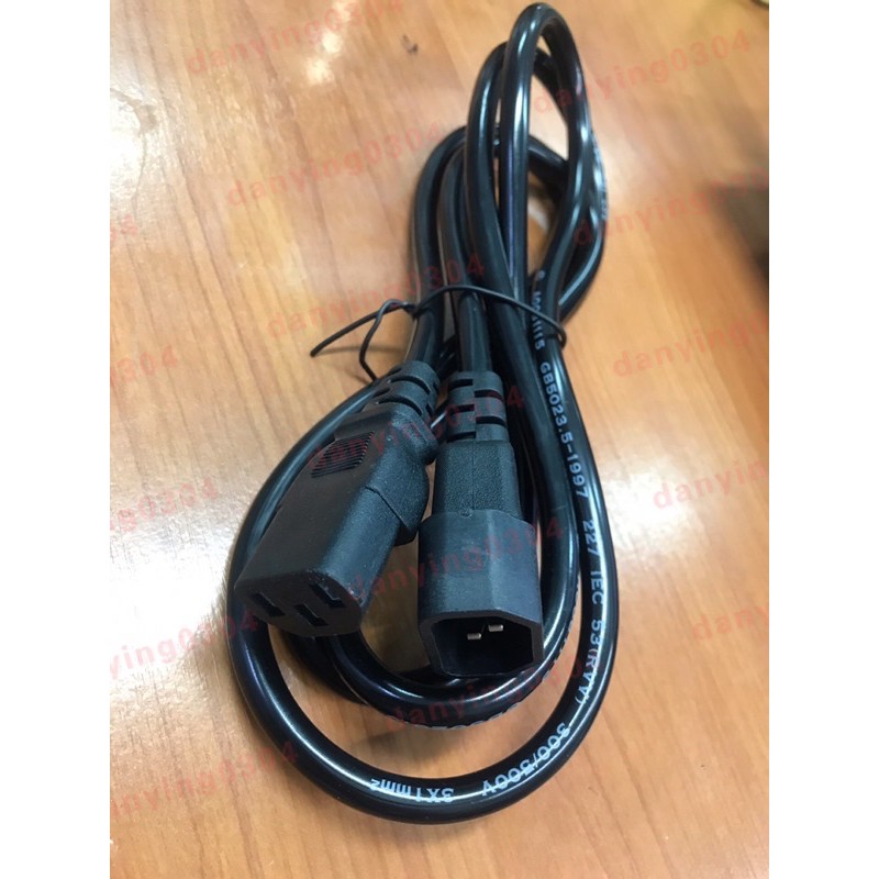 สายไฟ-ac-ups-สายไฟคอมพิวเตอร์-พาวเวอร์ซัพพลาย-จอมอนิเตอร์-แบบหนา-1mm-ความยาว-1-8m-สีดำ