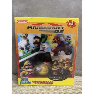 Mario Kart DS 100 Pcs. 3D Puzzle In Box Brand New W/ Collectors Card