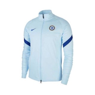 ภาพหน้าปกสินค้าChelsea jacket 2020/2021 เสื้อแจ็คเก็ตเชลซี สีฟ้าอ่อน เสื้อวอร์มเชลซี เสื้อแขนยาวเชลซี ที่เกี่ยวข้อง