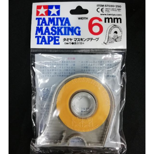 รูปภาพสินค้าแรกของTAMIYA 87030 MASKING TAPE 6mm