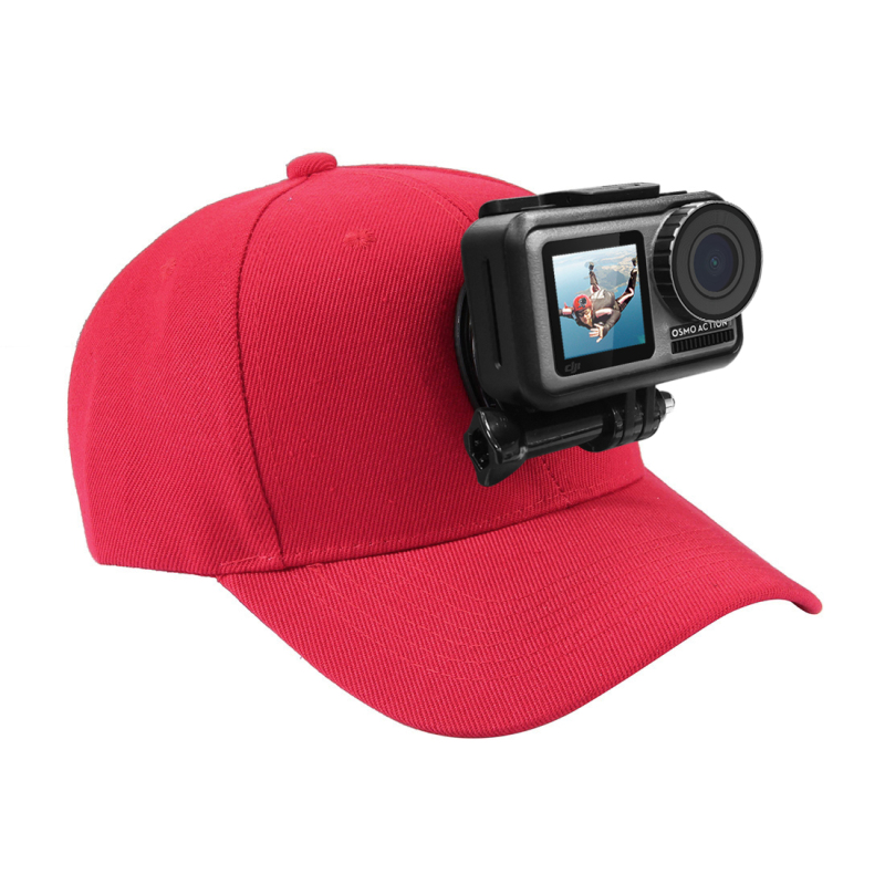 ภาพสินค้าPULUZแฟชั่นกลางแจ้งหมวกเบสบอลอาทิตย์หมวกสำหรับ GoPro กับผู้ถือภูเขาสำหรับGoProฮีโร่ 8 7 6 5 HERO5 HERO4 เซสชั่นฮีโร่ 5 4 DJI OSMOการกระทำ จากร้าน fanke.th บน Shopee ภาพที่ 3