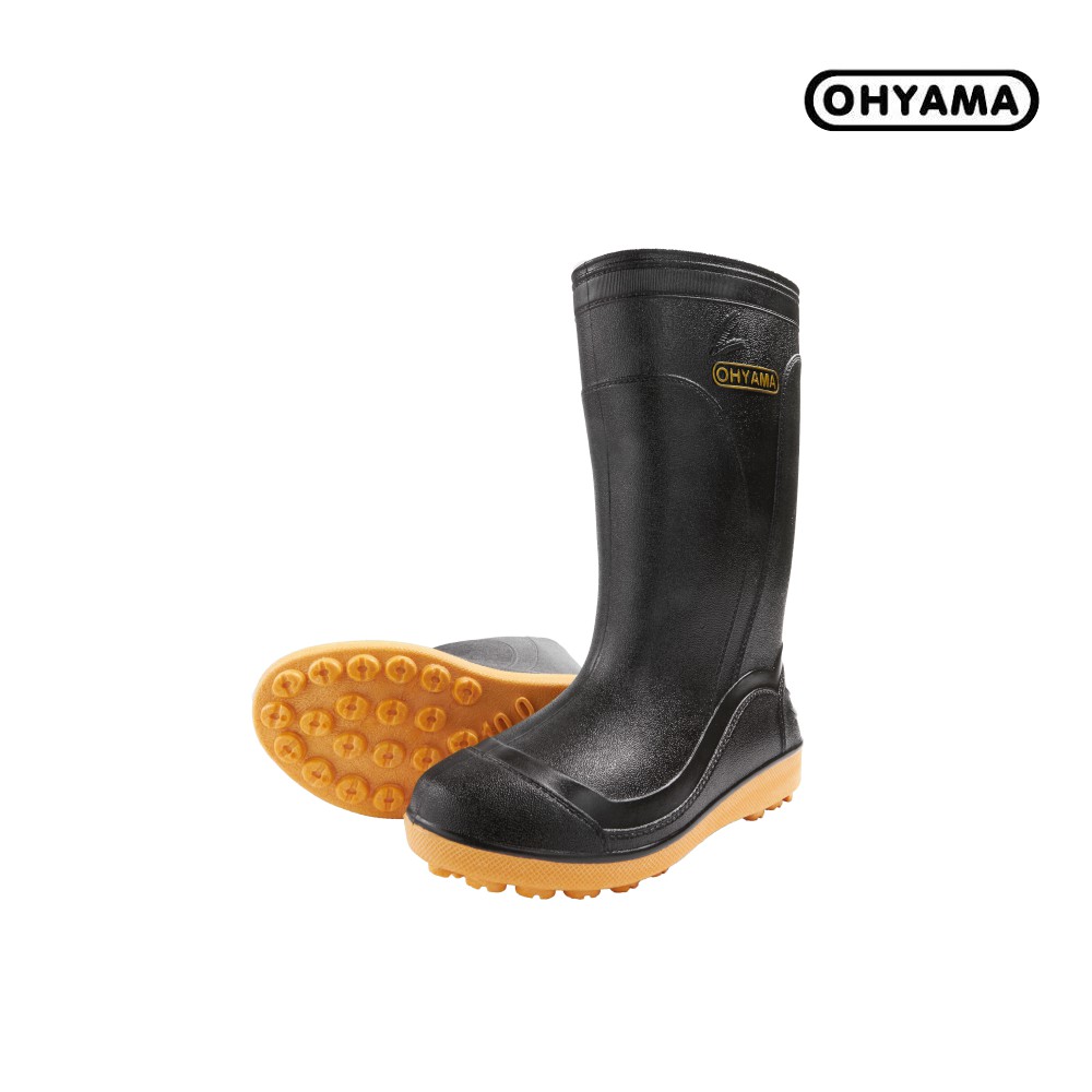 ภาพสินค้าOhyama รองเท้ายาง รองเท้ากันน้ำ รองเท้ากันฝน ทำสวน ก่อสร้าง ทำความสะอาด (เบา ฟู นุ่ม ไม่กัดเท้า) รุ่น B002 จากร้าน ohyama.boots บน Shopee ภาพที่ 3