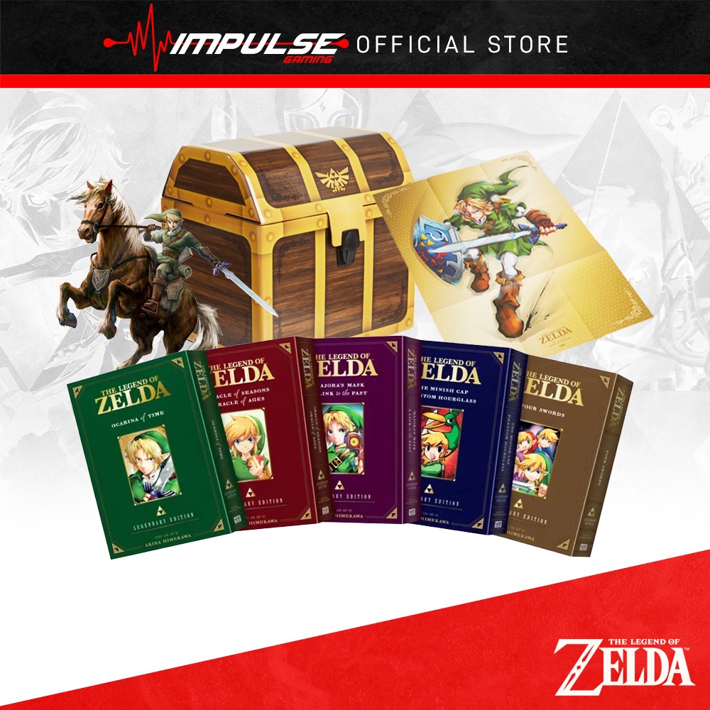 หนังสือการ์ตูนมังงะ The Legend of Zelda Treasure Box Legendary Edition ...