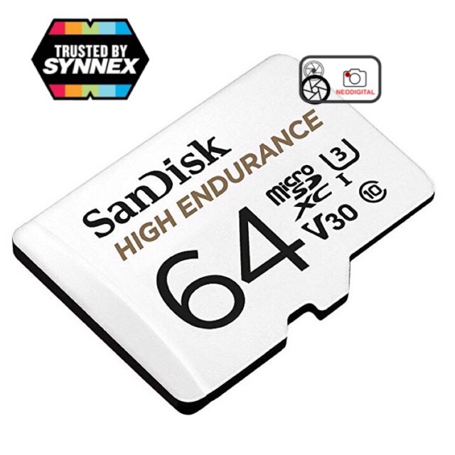 ภาพสินค้าSandisk High Endurance microSD Card จากร้าน neodigital บน Shopee ภาพที่ 1