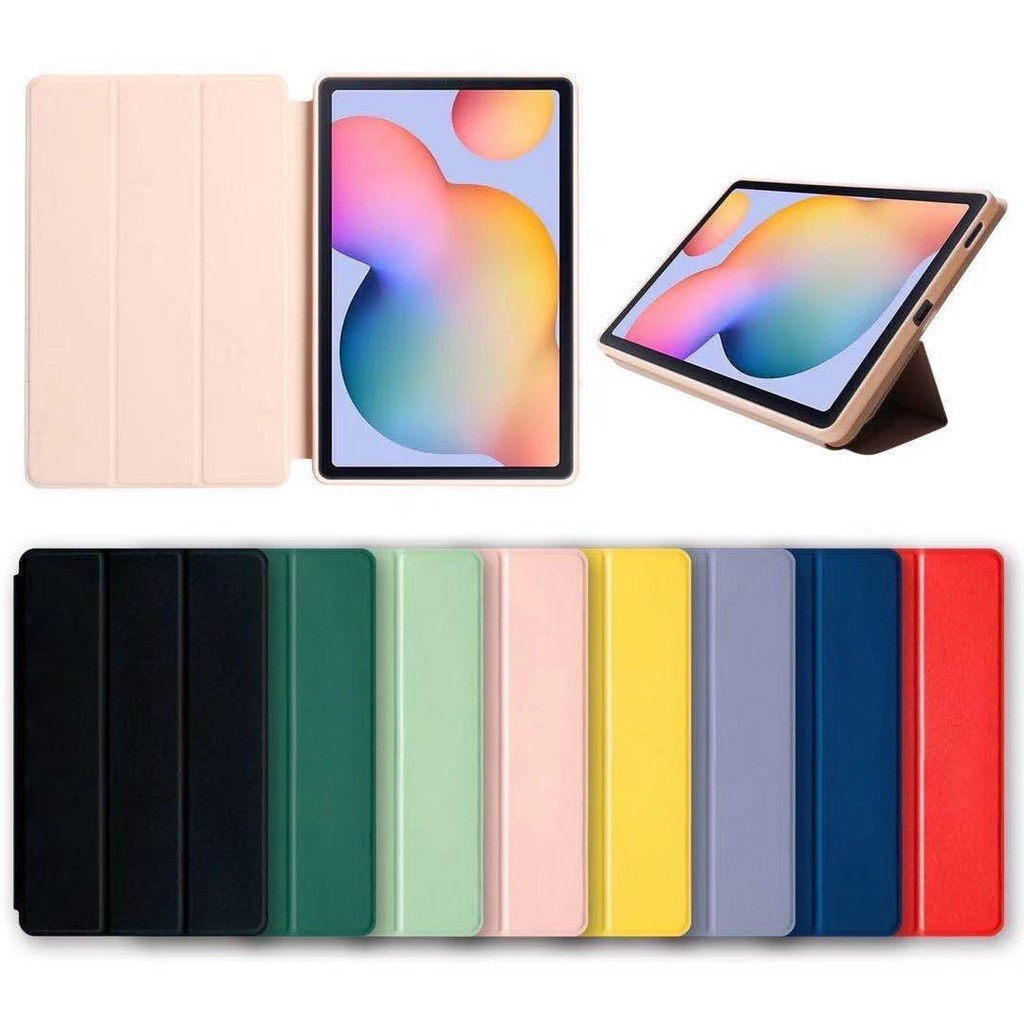 ภาพสินค้า018.  Smart Case เคส Samsung Tab S6 lite/Tab A7 10.4/Tab A 2019 T295 พร้อมที่ใส่ปากกา เปลือก จากร้าน case_fashion_ บน Shopee ภาพที่ 3