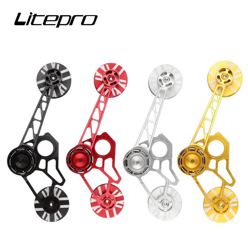 litepro-จักรยาน-tensioner-จักรยานรอกล้อหลัง-derailleur-คู่มือล้อสำหรับจักรยานพับ