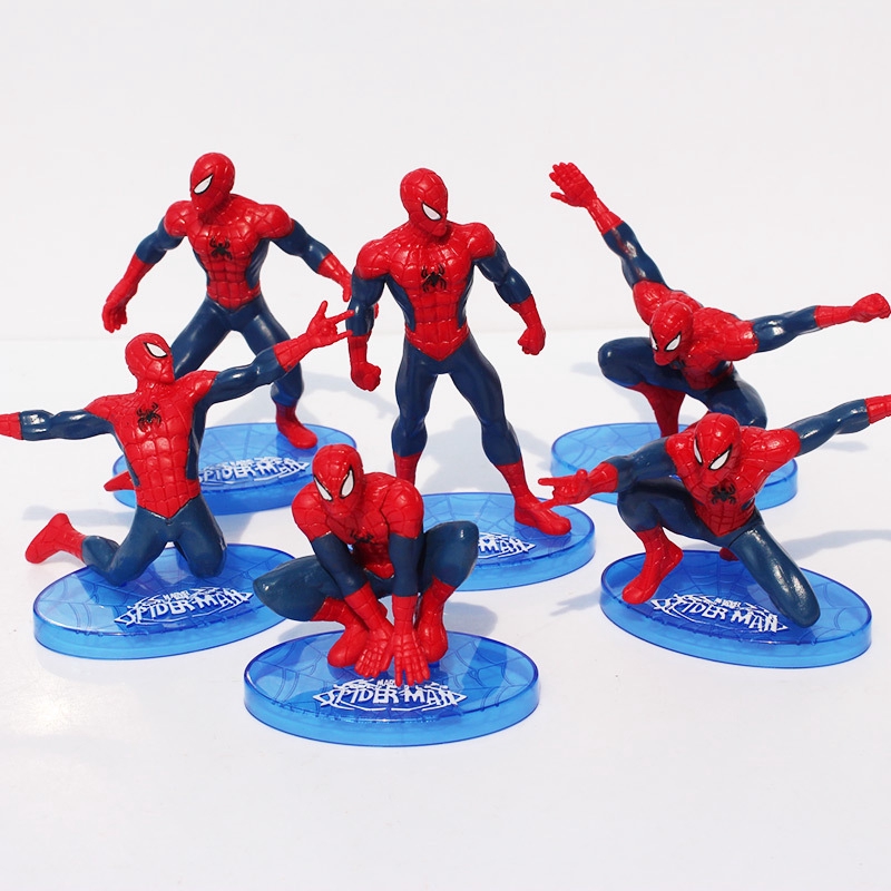 ภาพหน้าปกสินค้าของเล่นฟิกเกอร์ Spider-Man Hero 7 ชิ้น จากร้าน welcomebaby.th บน Shopee