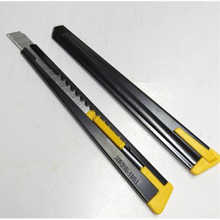 ภาพขนาดย่อของสินค้ามีดคัตเตอร์ เหล็ก แข็งแรง (Cutter knife) - คัตเตอร์ Stainless Steel รุ่นประหยัด