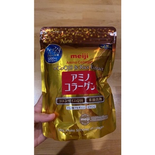 MEIJI AMINO COLLAGEN REFILL PREMIUM แบบเติม 196 กรัม