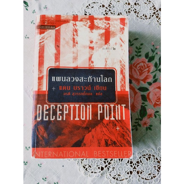 แผนลวงสะท้านโลก Deception Point แดน บราวน์ เขียน | Shopee Thailand