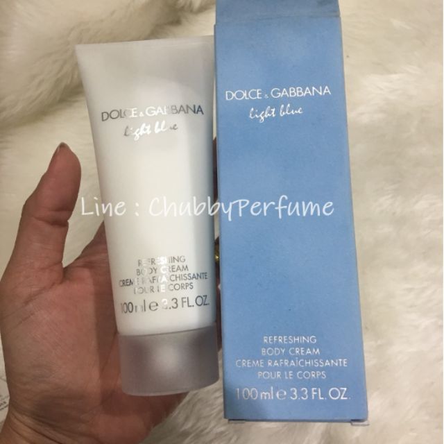 โลชั่นน้ำหอม Dolce&Gabbana Light Blue Refreshing Body Cream 100ml