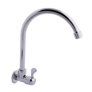 ก๊อกซิงค์ ก๊อกซิงค์เดี่ยวผนัง MOYA PN-89C11 สีโครม ก๊อกน้ำ ห้องน้ำ SINK FAUCET MOYA PN-89C11 CHROME