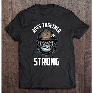 [S-5XL] GILDAN 【Preferred Boutique】เสื้อยืด ผ้าฝ้าย 100% พิมพ์ลาย Apes Together Strong Amc Gme สไตล์วินเทจ สําหรับผู้ชาย