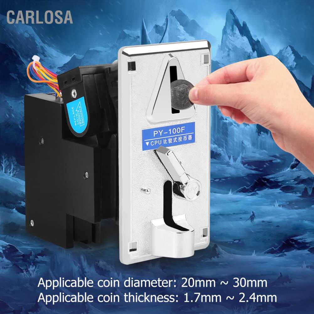 carlosa-advanced-cpu-coin-selector-acceptor-sorter-for-arcade-game-kit