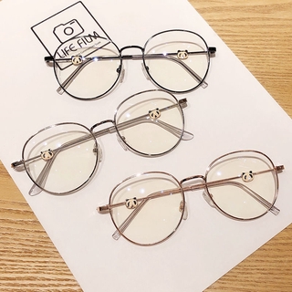สินค้า แว่นตาสายตาสั้นโลหะแฟชั่นสำหรับผู้ชายและผู้หญิงแว่นตาป้องกันรังสีและป้องกันสีฟ้าแว่นตาป้องกันดวงตา