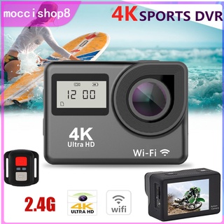 ภาพขนาดย่อของภาพหน้าปกสินค้าMO กล้องแอคชั่นแคมเมรา 2.4G รีโมทคอนโทรล กล้องติดหมวกกันน็อคกันน้ำ Pro Sports DV จากร้าน moccishop8 บน Shopee