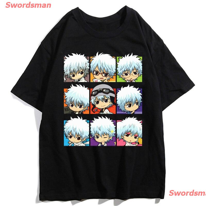 swordsman-เสื้อยืดแขนสั้น-เสื้อยืดแขนสั้นพิมพ์ลายกราฟฟิก-gintama-sakata-gintoki-ullzang-สําหรับผู้ชาย-sports-t-shirt