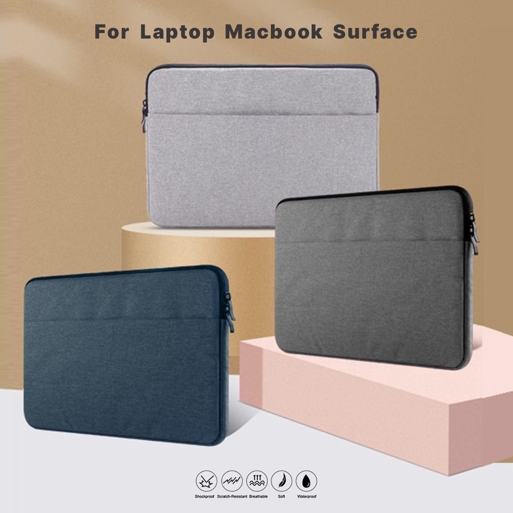 ภาพหน้าปกสินค้ากระเป๋าแล็ปท็อป กระเป๋าโน๊ตบุ๊ค เคสแล็ปท็อป เคสแท็บเล็ต กระเป๋าSurface เคสกันกระแทก Soft Case for Laptop จากร้าน natthaponpt บน Shopee