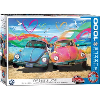 EUROGRAPHICS: VW BEETLE LOVE by Parker Greenfield [Jigsaw Puzzle]