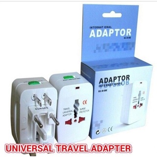 ส่งจากไทย Universal Travel Adapter International ปลั๊ก เอนกประสงค์ Plug ปลั๊กแปลง หัวแปลง ตัวแปลง พร้อมส่ง