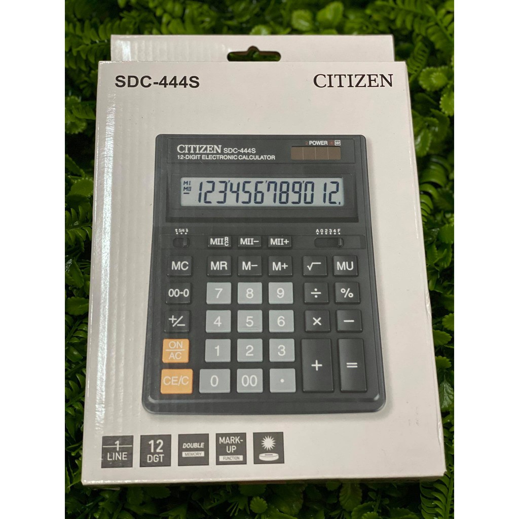 Citizen เครื่องคิดเลข SDC-444S สำหรับใช้งานทั่วไป ขนาดใหญ่ | Shopee ...