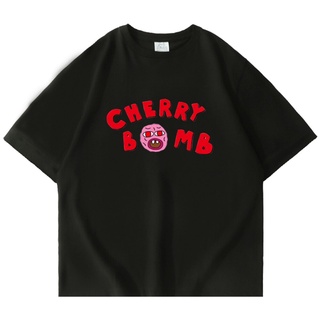 เสื้อยืดพิมพ์ลายแฟชั่น เสื้อยืดแขนสั้น พิมพ์ลาย Tyler The Creator Cherry Bomb Golf Wang สไตล์ฮิปฮอป แฟชั่นสําหรับผู้ชาย