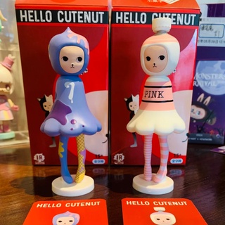 【ของแท้】กล่องสุ่ม ตุ๊กตาฟิกเกอร์ Hello Cutenut First Saw Series 52TOYS เครื่องประดับ ของขวัญ