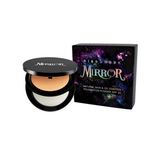 Mirror Foundation Powder มิลเลอร์ ริบบอนเอสบีเค แป้งเค้กทูเวย์ ผสมรอง ...