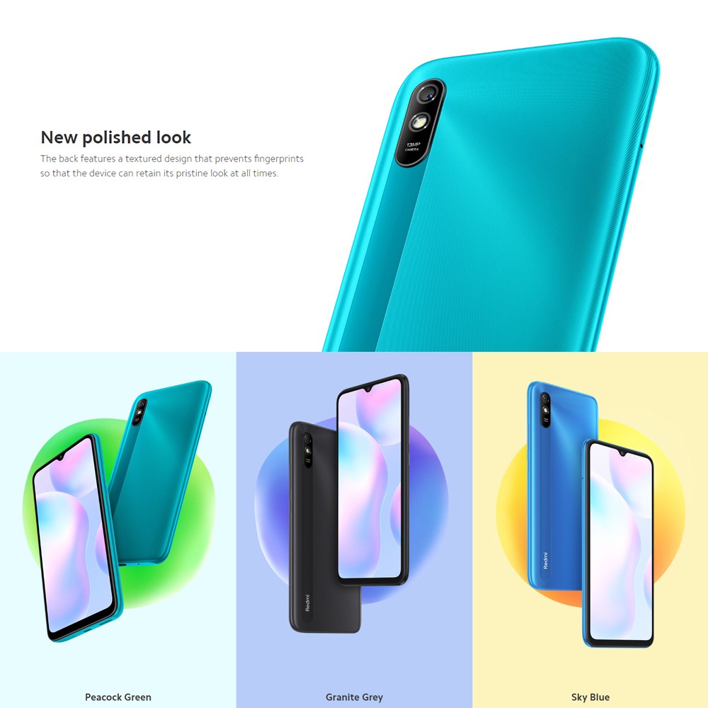 ภาพสินค้าXiaomi Redmi 9A (2+32GB) สมาร์ทโฟน จอใหญ่ 6.53นิ้ว, แบตอึด 5000mAh, กล้อง 13MP  ประกันศูนย์ไทย 15เดือน จากร้าน xiaomiauthorizedstore บน Shopee ภาพที่ 6