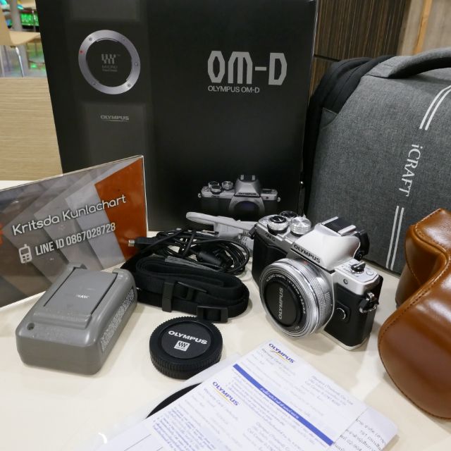 Olympus EM10 mark II อดีตศูนย์สภาพสวย พร้อมของแถม | Shopee Thailand