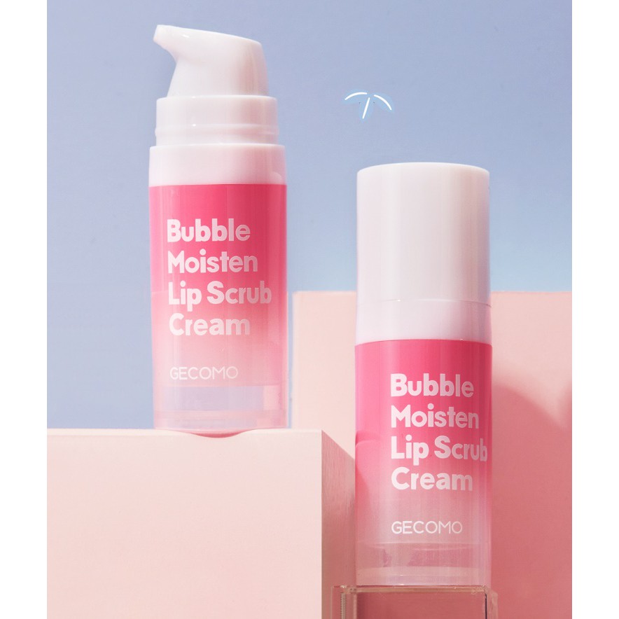 ภาพหน้าปกสินค้าส่งด่วน  สครับปากแบบฟองนุ่ม GECOMO Bubble Moisten Lip Scrub Cream จากร้าน nareeshop_naree บน Shopee