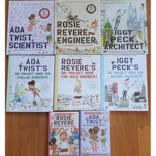 ชุดนิทานภาษาอังกฤษสร้าง EQ แรงบันดาลใจ ให้ความรู้ The Questioneers: Ada Twist, Rosie Revere, Iggy Peck