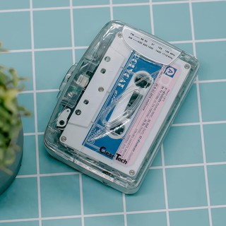 ราคาClear Cassette Tape Player เครื่องเล่นเทปเเบบใส