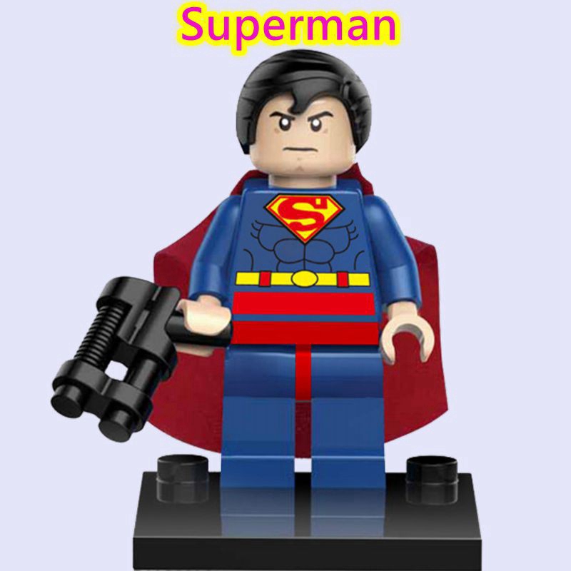 ของเล่นตัวต่อฟิกเกอร์-marvel-superman-lex-luthor-anpanman-jor-el-ขนาดเล็ก-สําหรับเด็ก
