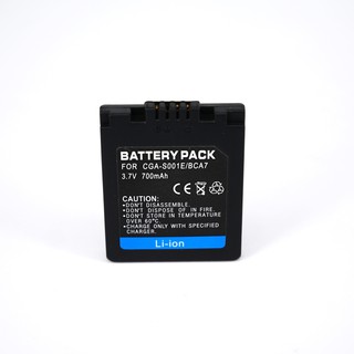 แบตเตอร์รี่กล้อง Panasonic Digital Camera Battery รุ่น CGA-S001E / BCA7