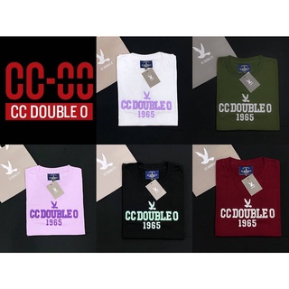 เสื้อยืดแขนสั้นงานปักงานป้ายห้อยCCOO Cotton100% S,M,L,XL, ใส่ได้ทั้งหญิงและชาย มีบริการเก็บปลายทางNO49