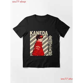 New Kaneda Shotaro - Vintage Art Essential T-Shirt เสื้อยืดพิมพ์ลายการ์ตูนมังงะ ดผ้าเด้ง คอกลม cotton แฟชั่น discount Un