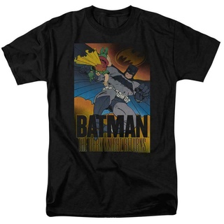 [S-5XL]เสื้อยืด พิมพ์ลาย The Dark Knight Returns DC สไตล์คลาสสิก เรโทร สําหรับผู้ชาย BM2216 917936