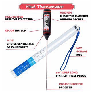 ที่วัดอุณหภูมิ-เทอโมมิเตอร์-วัดอาหาร-สเต็ก-วัดอุณหภูมิน้ำ-วัดของเหลว-น้ำมัน-วัดอุณหภูมิทั่ว-ๆ-ไป