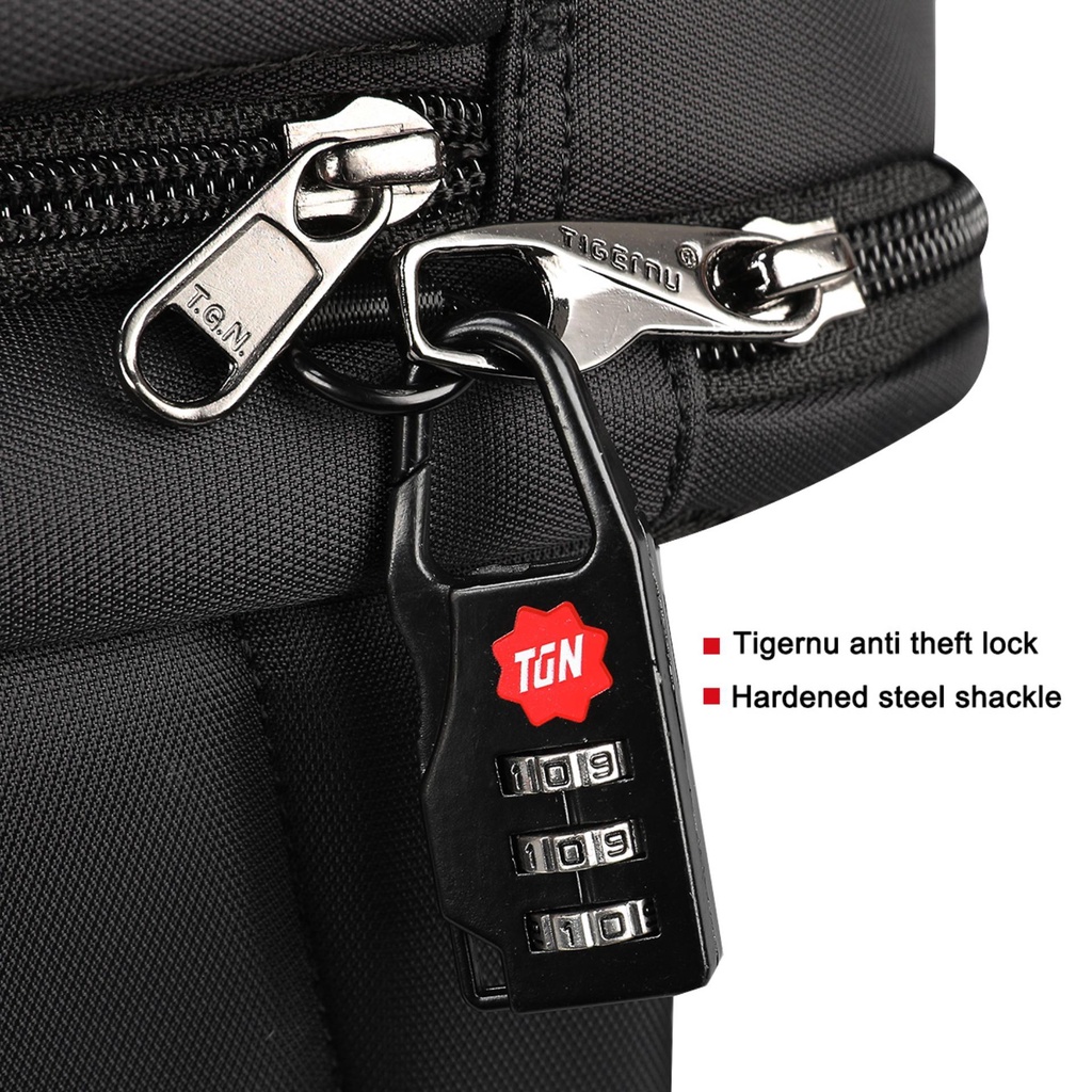 tigernu-convenient-small-combination-code-lock-padlock-black-กุญแจล็อครหัสผ่านสามหลัก