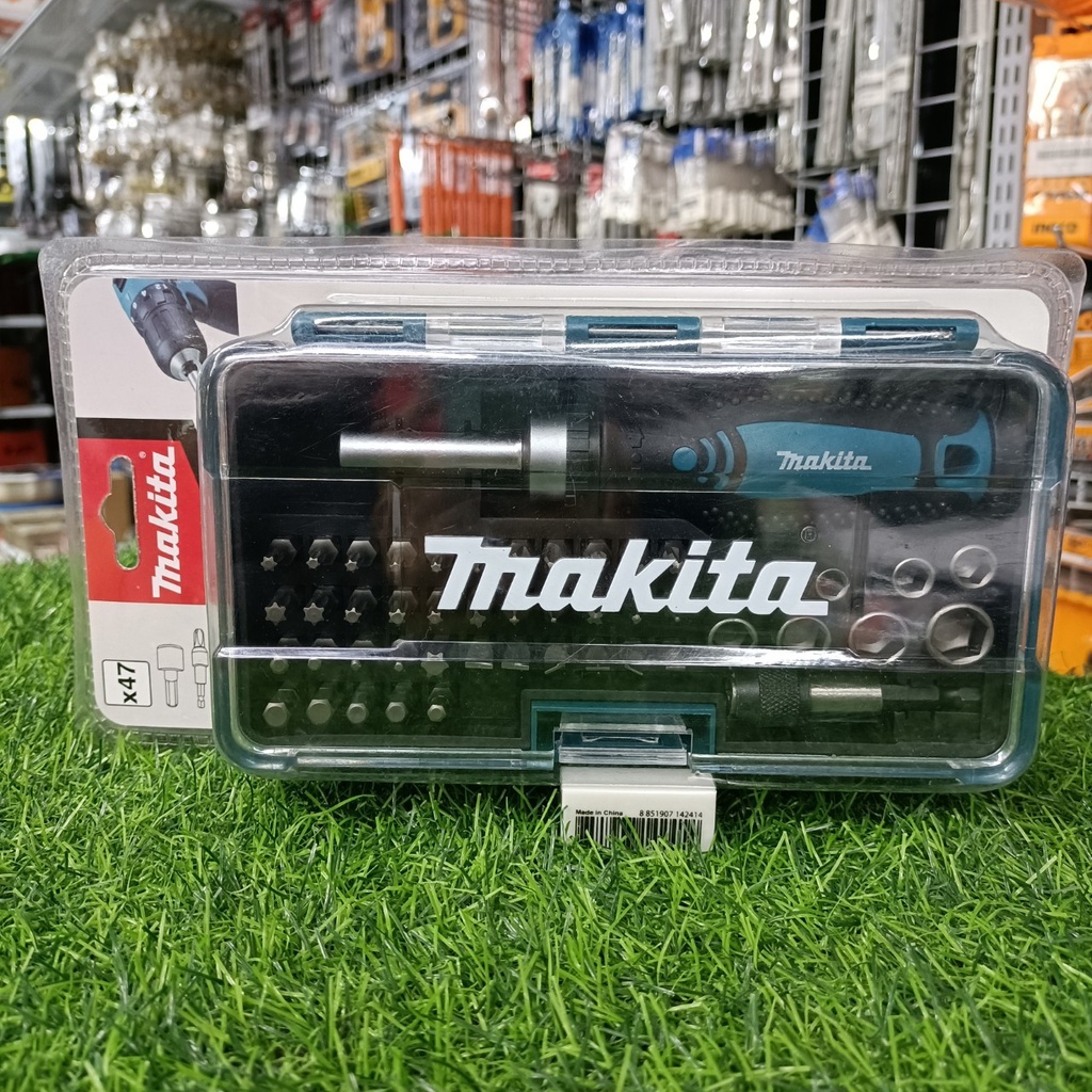 makita-b-36170ชุดไขควงมือ-ลูกบล๊อก-47-ชิ้น