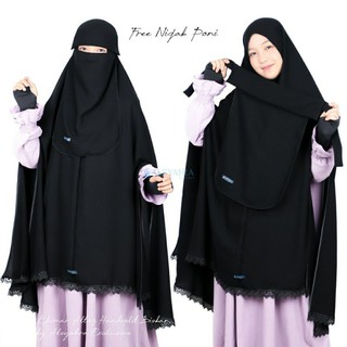 Khimar Altaj Niqab Bangs Al พิเศษ