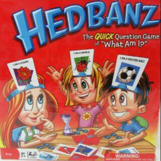 Hedbanz Game บอร์ดเกม เกมทายคำ What am I? เกมส์ ใบ้คำ WCT 0125