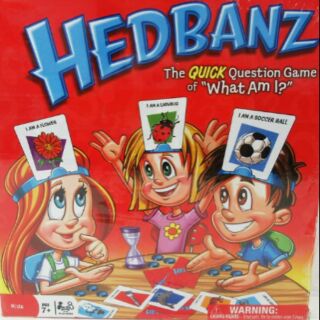 Hedbanz Game บอร์ดเกม เกมทายคำ What am I? เกมส์ ใบ้คำ WCT 0125