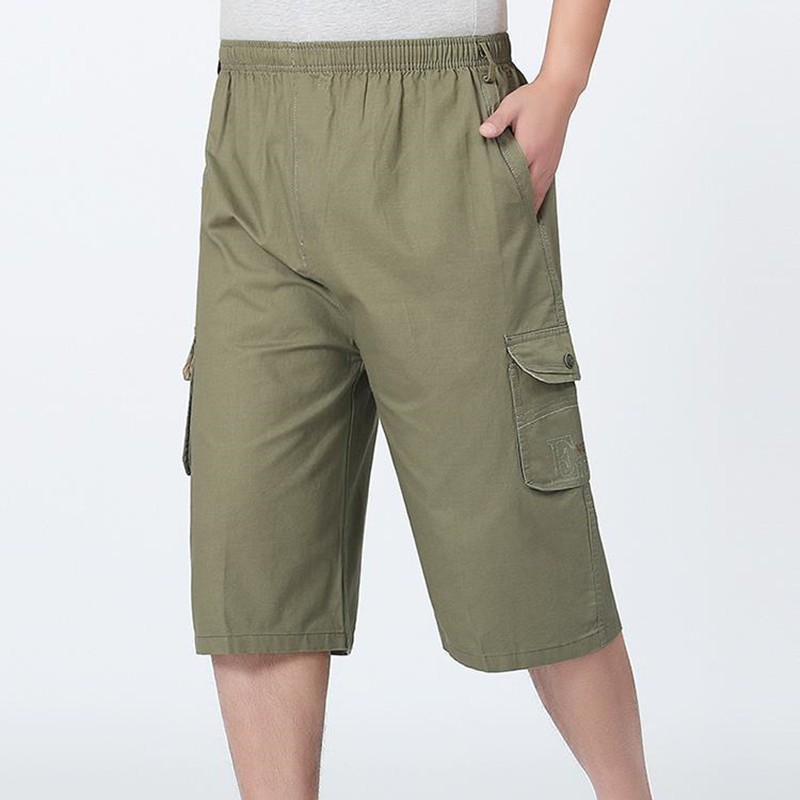 ภาพสินค้าG1"ลำลองกางเกงขาสั้นมีกระเป๋าหลายกระเป๋า"กางเกงเอวยืดมีเชือกผูก"ขาสั้นสีพื้น จากร้าน wipamutapon บน Shopee ภาพที่ 2