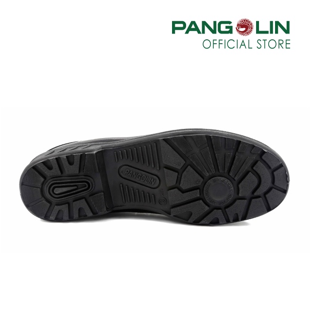 ภาพหน้าปกสินค้าPangolin(แพงโกลิน) รองเท้านิรภัย/รองเท้าเซฟตี้ พื้นยางหล่อ(Rubber) แบบหุ้มส้น รุ่น9504R สีดำ จากร้าน pangolin.official บน Shopee