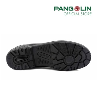 ภาพขนาดย่อของภาพหน้าปกสินค้าPangolin(แพงโกลิน) รองเท้านิรภัย/รองเท้าเซฟตี้ พื้นยางหล่อ(Rubber) แบบหุ้มส้น รุ่น9504R สีดำ จากร้าน pangolin.official บน Shopee